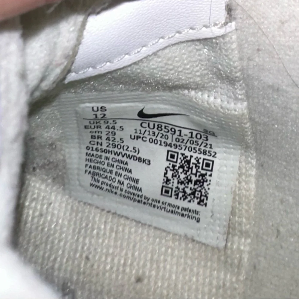 Nike Women's Air Force 1 Shadow 'Infinite Lilac' - Size 12